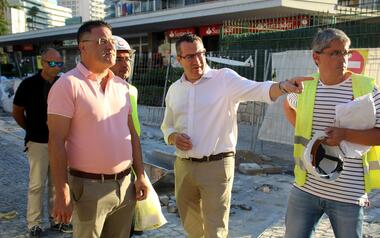 Benidorm apertura mañana la práctica totalidad de zonas peatonales de la Plaza de la Hispanidad