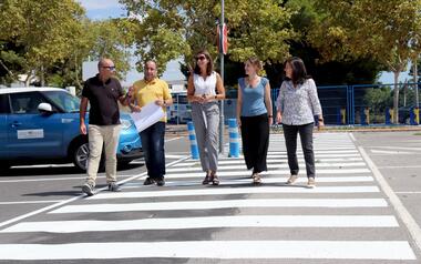 Mejoras en los accesos a los centros escolares de Benidorm