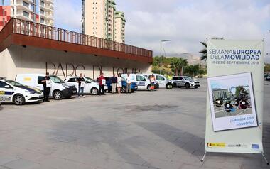 Benidorm apuesta por los vehículos ecológicos en la Semana de la Movilidad