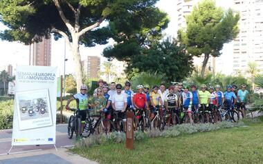 The bike lane will count more than 40,000 users only with the three control totems installed