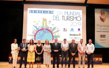 Benidorm reconoce con los ‘Premios Turismo’ 2019 a Fitur, Segittur, Microservices y Alejandro Guijarro
