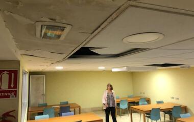 Ciudadanos exige reparar la sala de estudio de la biblioteca de Benidorm