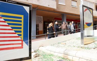 La geometría de Kaufman llena el Espai d’Art Urbà ‘El Carrasco’