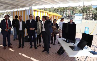 Benidorm acoge el primer vuelo mundial de drones en entorno urbano real, controlado con la red 5G de Vodafone