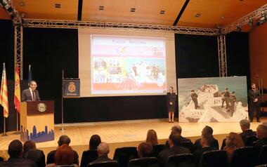 La Policía Nacional celebra en Benidorm el 196 Aniversario de su fundación