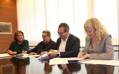 Convenio de colaboración entre el Ayuntamiento de Benidorm y el Doble Amor