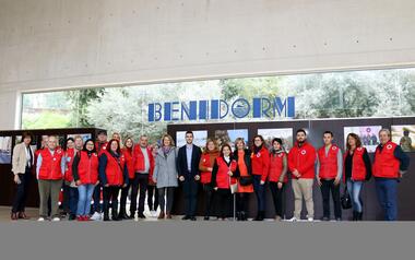 Clausurada l'exposició 'Un any amb Creu Roja Benidorm' de l'Espai d'Art