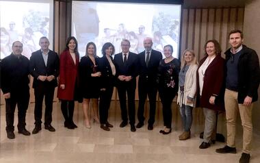El alcalde asiste a la inauguración de las nuevas oficinas centrales del Grupo Magic Costa Blanca