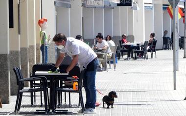 Normalidad en la primera jornada de la Fase 1 en Benidorm