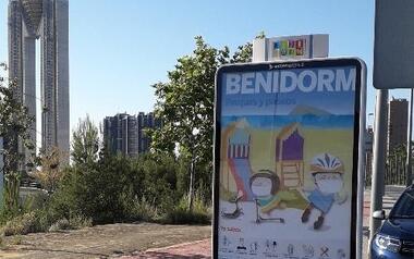 50 ‘mupis’ recuerdan las normas de seguridad e higiene en parques y paseos