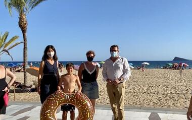 Las playas de Benidorm alcanzan su primer millón de usuarios