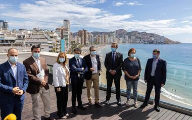 Benidorm, primer destino nacional que visita el nuevo Secretario de Estado de Turismo