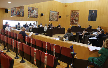 The plenary session enables the first 'extra' injection of 500,000 euros for aid to families