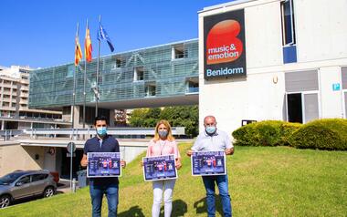 'Benidorm és blau', campanya d'abonats del Club de Futbol Benidorm – CF Benidorm...