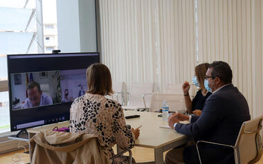Benidorm finalizes the details for its incorporation into the negotiation of safe corridors with Europe