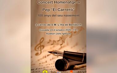 SM l’Illa offers this Saturday a tribute concert to Pep “el Carreró”...