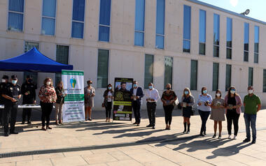 Benidorm Local Police joins 'Escudos Solidarios' campaign against childhood cancer...
