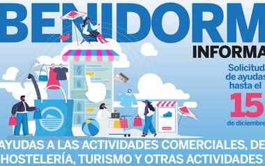 Benidorm amplia el termini per a demanar les ajudes directes al teixit productiu vinculades al rebut del fem