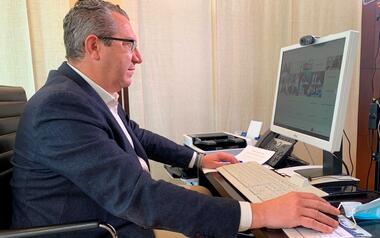 El alcalde de Benidorm participa en Futur, la Feria Universitaria de Turismo de la Universidad de Alicante