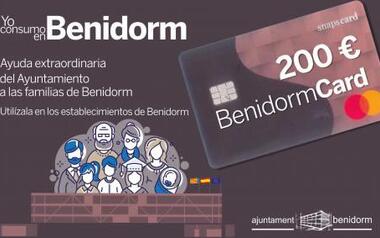 Hoy se ha desarrollado la tercera entrega de la tarjeta BenidormCard de ayuda extraordinaria a familias