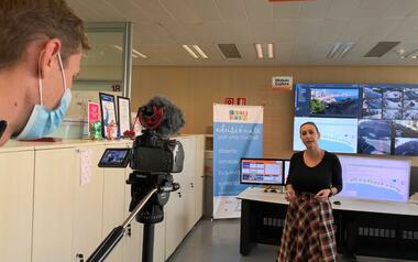 La televisió holandesa s'interessa pel model de turisme sostenible de Benidorm...