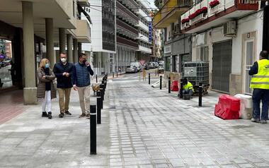 Benidorm completa la urbanització del carrer La Garita i la millora d'Apol·lo XI...