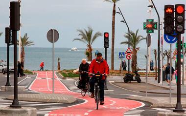 Benidorm planteja aconseguir els 134 quilòmetres de vies ciclistes a final d'any...