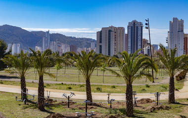 Espai Públic instal·la una nova zona bio saludable al Parc de la Séquia Mare