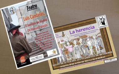 Carteles de los actos de celebración del día internacional LGTBI.