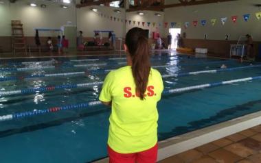 Imagen de la piscina del Palau d'Sports.