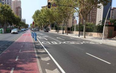 Benidorm interviene en las principales vías de acceso a Levante para mejorar el tráfico