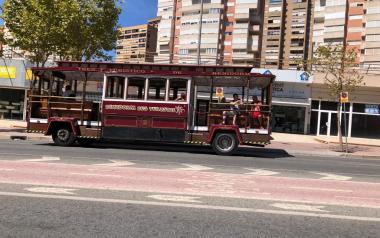 Tren turístico de Benidorm.
