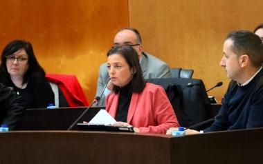 Cristina Escoda del grupo Socialista.