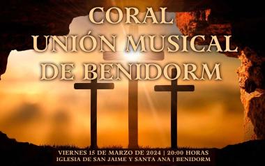 La Coral de la Unión Musical ofrece el viernes un concierto de música sacra en la iglesia de San Jaime 