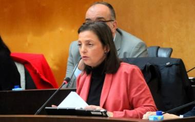 Cristina Escoda del grupo Socialista.