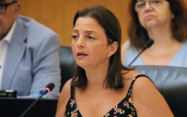 Cristina Escoda del grupo Socialista.