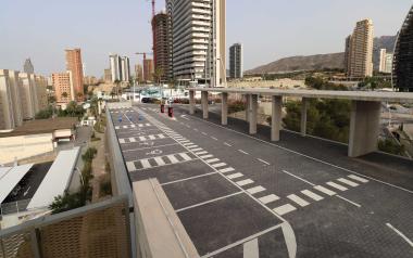Benidorm licita el contrato para la instalación de placas fotovoltaicas en el parking disuasorio de Poniente