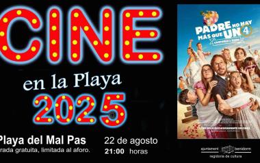 El ciclo ‘Cine en la playa’ regresa este viernes con la cuarta entrega de ‘Padre no hay más que uno’ 