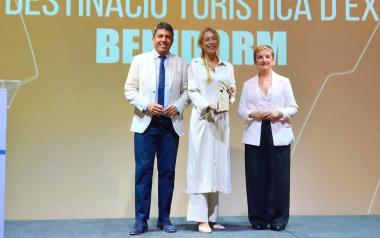 Benidorm logra el ‘Premi Turisme Comunitat Valencia’ como Destino Turístico de Excelencia 