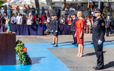 Benidorm celebra el Día de la Policía Nacional con un solemne acto en la avenida Europa