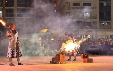 Las huestes moras son expulsadas de la plaza de Benidorm por las tropas cristianas 