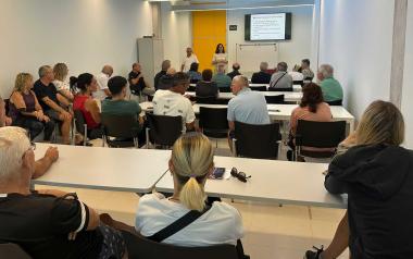 Benidorm ofrece una charla sobre agricultura ecológica a los adjudicatarios de los nuevos huertos urbanos de l’Horta