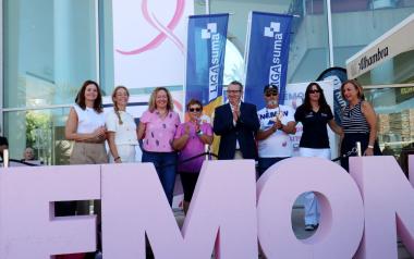 Benidorm conmemora junto a Anémona el Día del Cáncer de Mama y se une a su reivindicación para mejorar la vida de las afectadas  