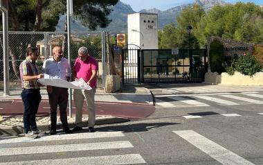 Benidorm crea una nueva rotonda en Severo Ochoa para mejorar la seguridad vial y la fluidez del tráfico
