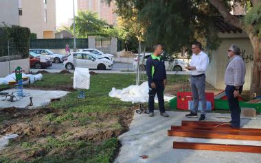 Benidorm invierte 150.000 euros en actuaciones de mantenimiento y mejora de la seguridad en los parques de la ciudad 
