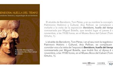  Museu Boca del Calvari opens its exhibition ‘Benidorm, a trace through time’ this Thursday, featuring pieces from prehistory to the Modern Age