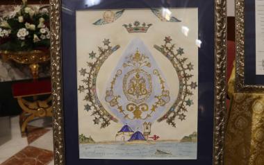 Benidorm inicia los actos del centenario de la Coronación de su patrona con el estreno del himno y el descubrimiento del cartel anunciador