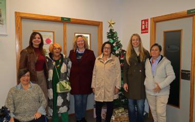 El Ayuntamiento felicita las Navidades a los usuarios y trabajadores de las asociaciones del centro Pepita Esperanza Llinares 