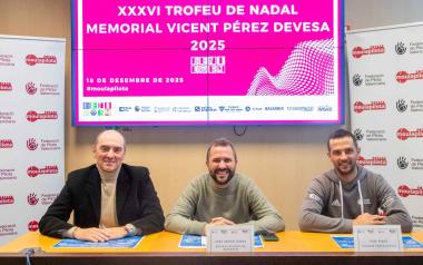 El trinquet de Benidorm acoge la XXXVI edición del ‘Trofeu Nadal’ en memoria de Vicente Pérez Devesa