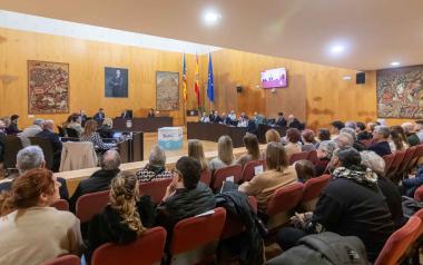 El pleno aprueba los reconocimientos a Jaume Antón, Rafael Doménech y José Antonio Añón